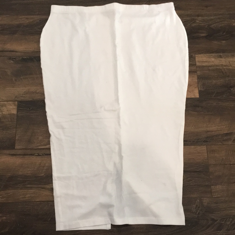 ASOS white knit Pencil Skirt